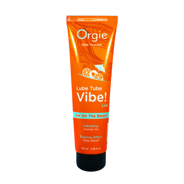 Лубрикант с эффектом вибрации Orgie Lube Tube Vibe Low Sex On The Beach, 100 мл 17526